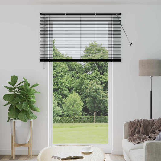 Zsaluzia Fekete 213 x 150 cm 25 mm PVC