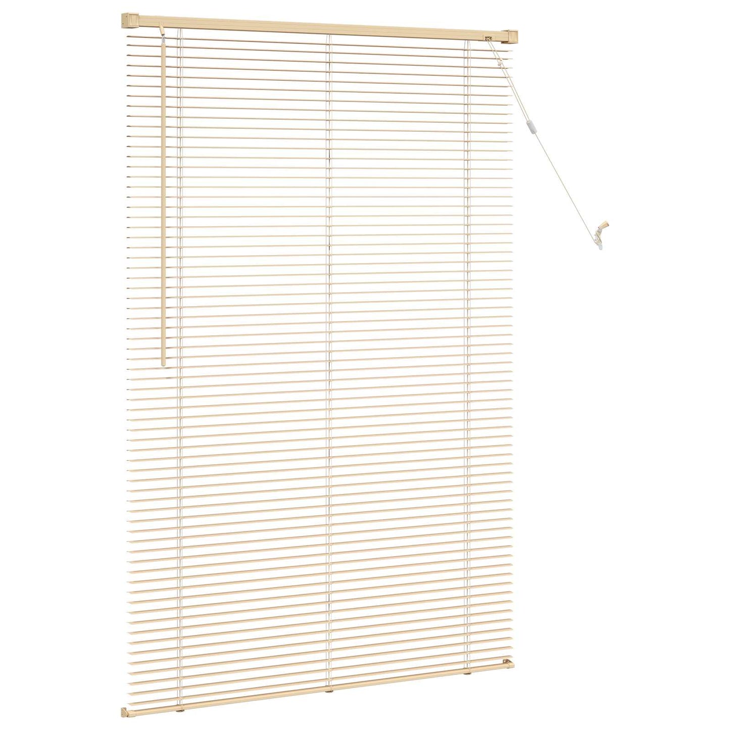Zsaluzia Világos barna mintával 150 x 90 cm 25 mm PVC