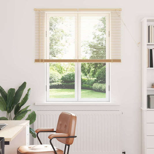 Zsaluzia Világos barna mintával 150 x 110 cm 25 mm PVC