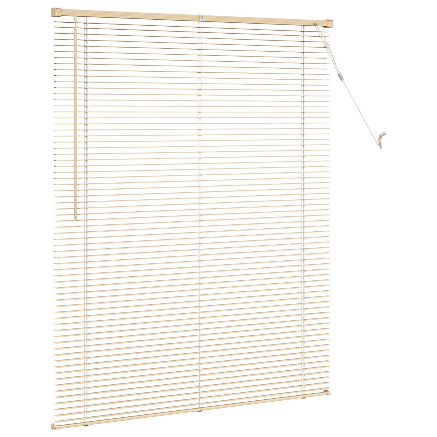 Zsaluzia Világos barna mintával 150 x 110 cm 25 mm PVC