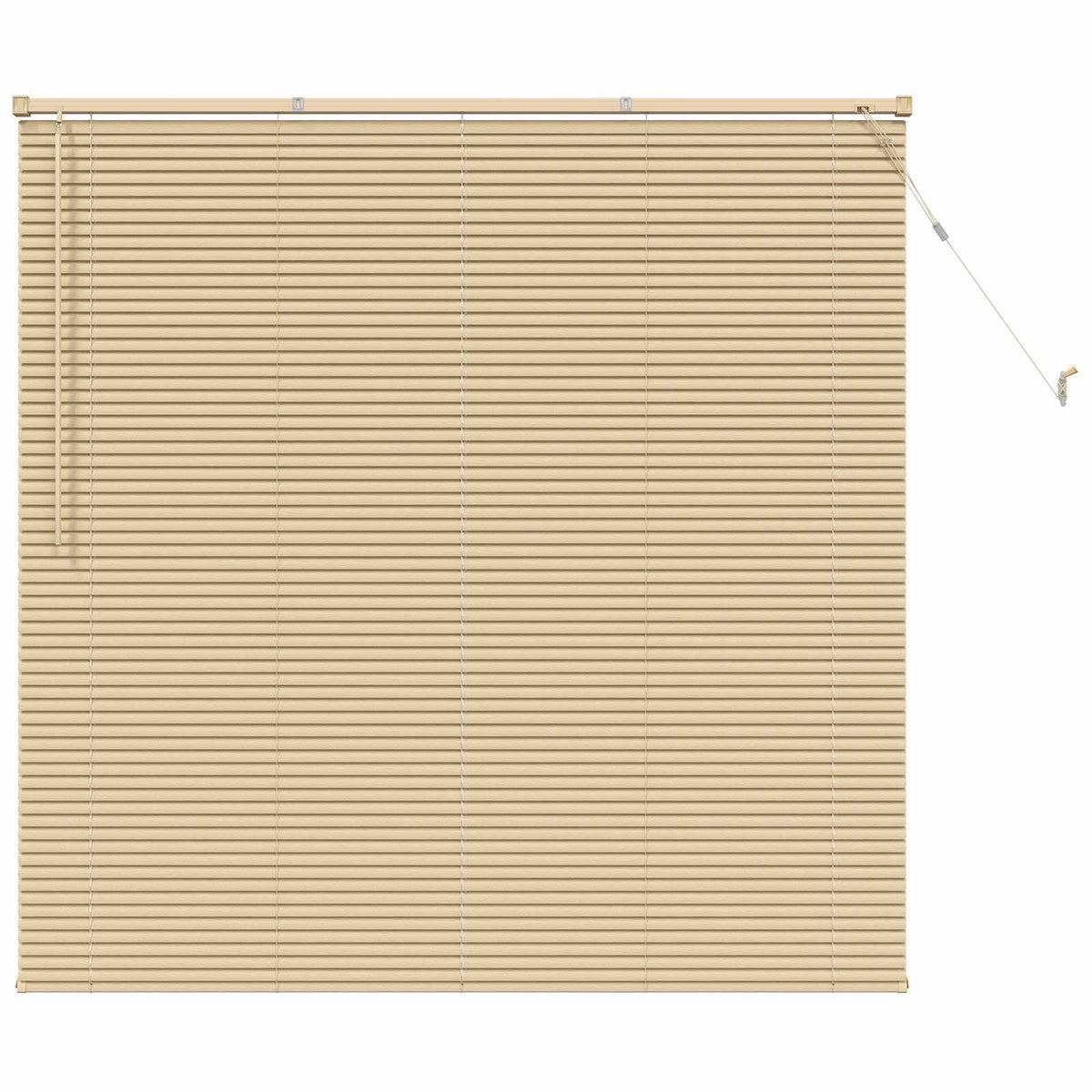 Zsaluzia Világos barna mintával 150 x 150 cm 25 mm PVC