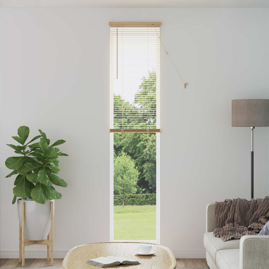 Zsaluzia Világos barna mintával 213 x 60 cm 25 mm PVC