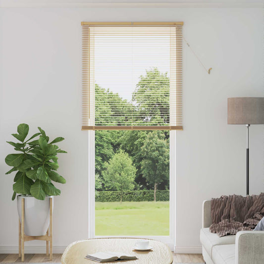 Zsaluzia Világos barna mintával 213 x 80 cm 25 mm PVC