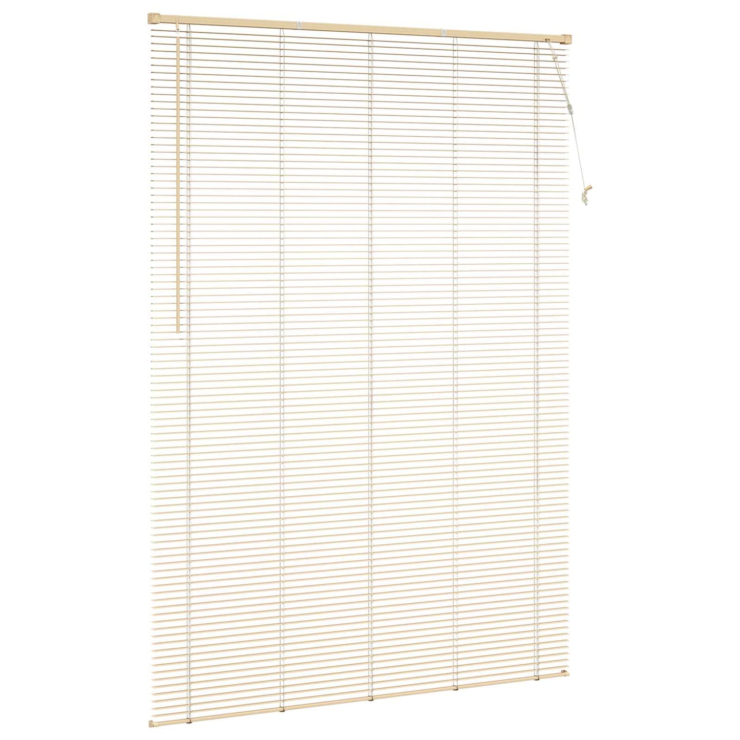 Zsaluzia Világos barna mintával 213 x 150 cm 25 mm PVC