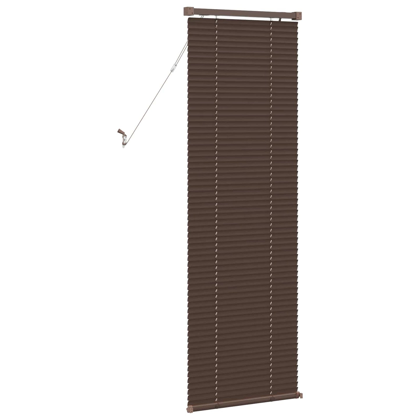 Zsaluzia Sötét barna mintával 150 x 40 cm 25 mm PVC