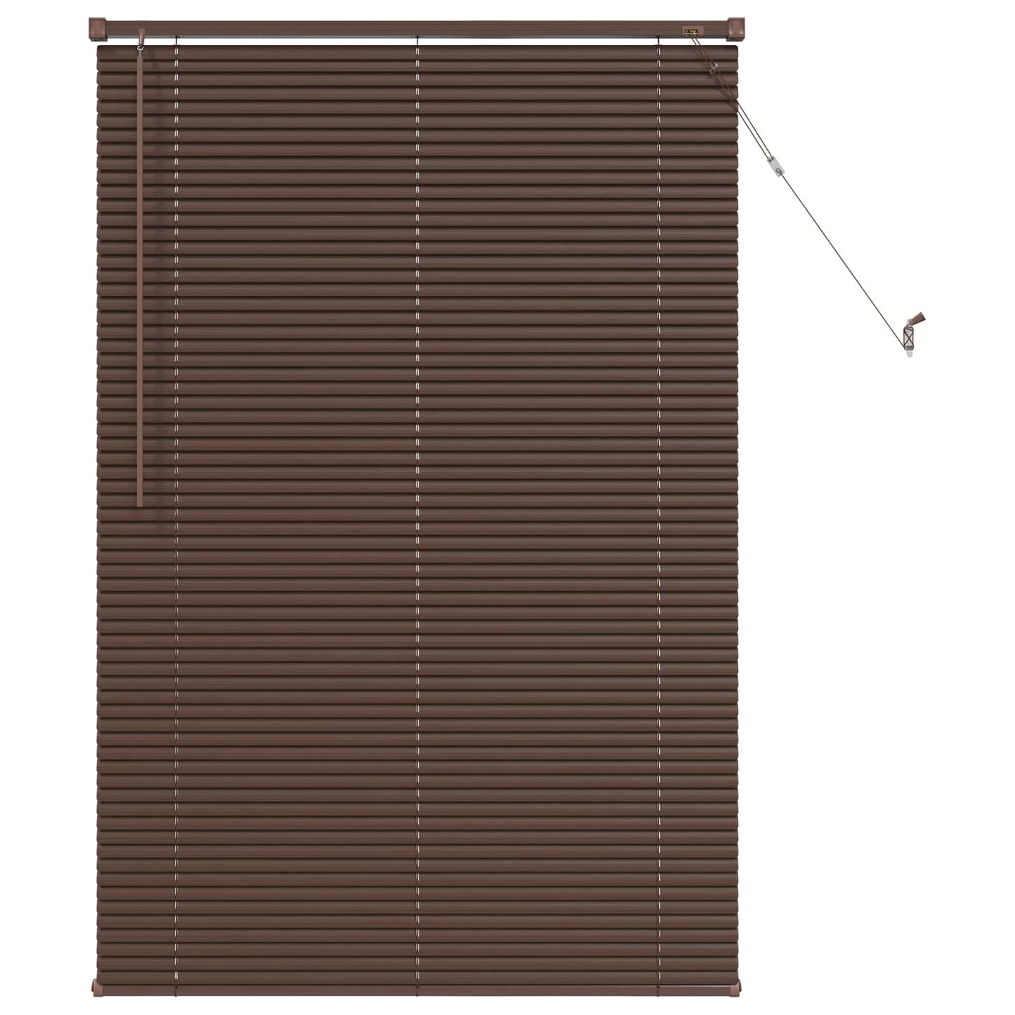 Zsaluzia Sötét barna mintával 150 x 70 cm 25 mm PVC
