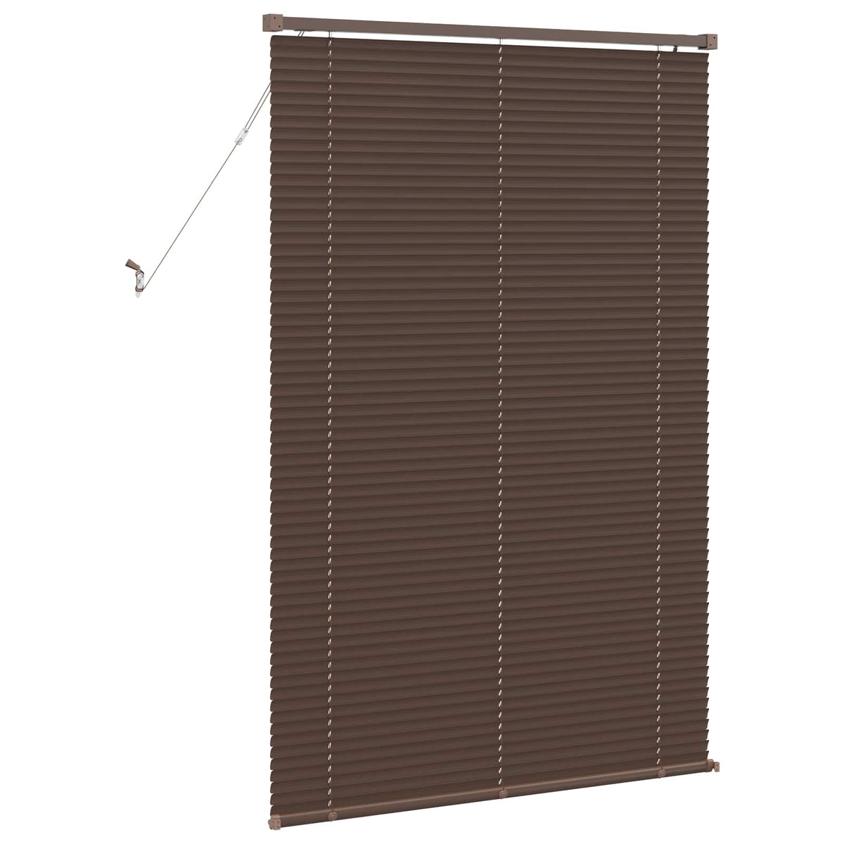 Zsaluzia Sötét barna mintával 150 x 80 cm 25 mm PVC