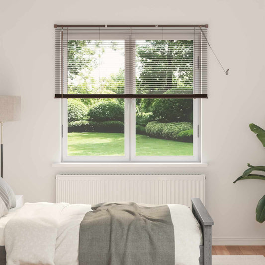Zsaluzia Sötét barna mintával 150 x 150 cm 25 mm PVC
