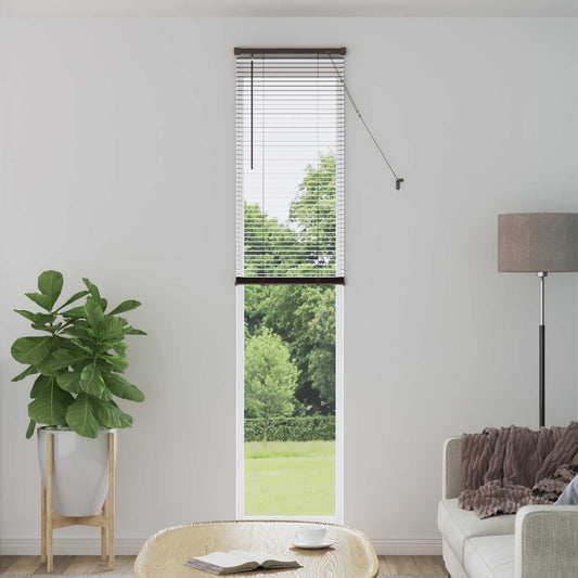 Zsaluzia Sötét barna mintával 213 x 50 cm 25 mm PVC