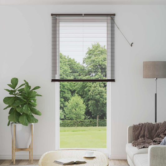 Zsaluzia Sötét barna mintával 213 x 100 cm 25 mm PVC
