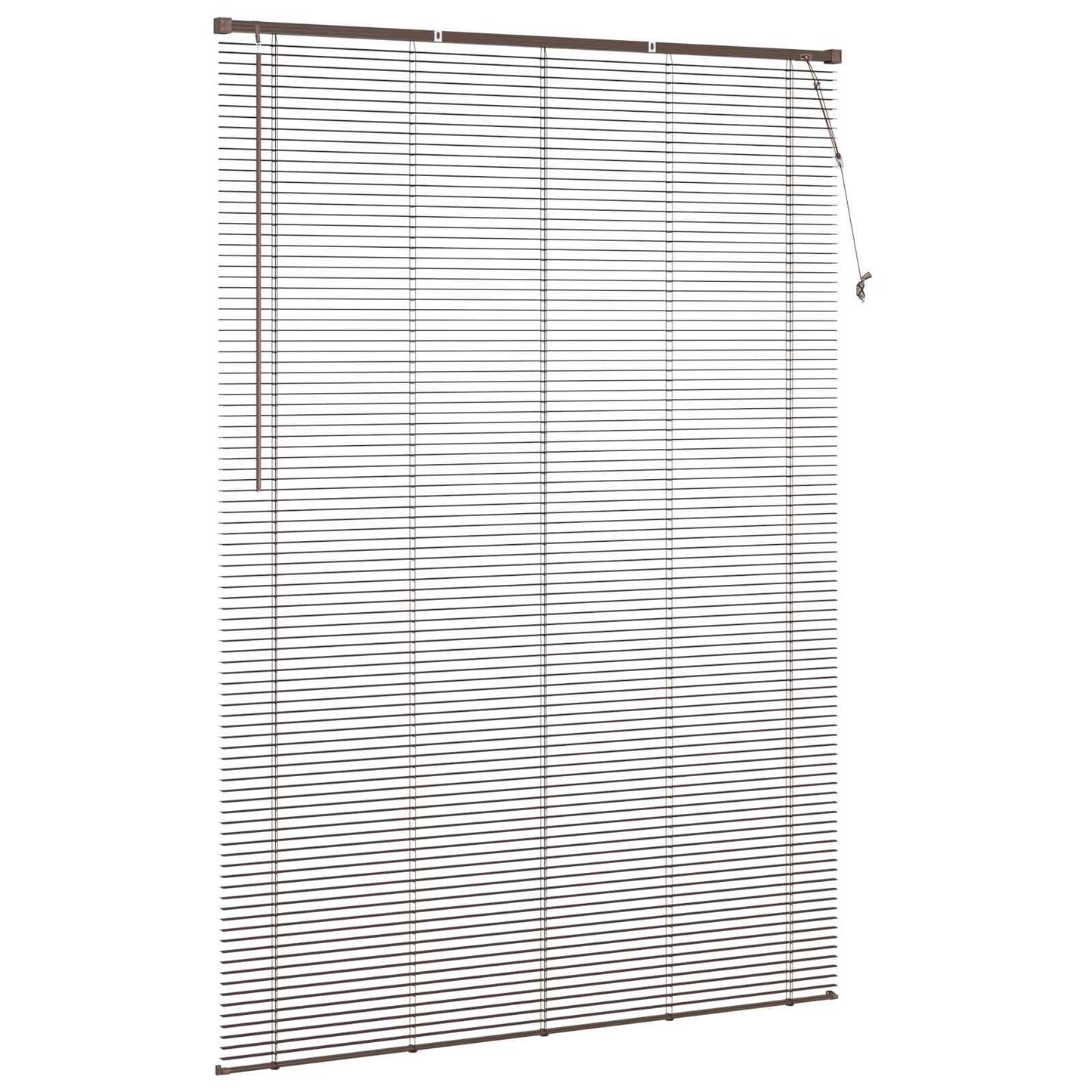 Zsaluzia Sötét barna mintával 213 x 140 cm 25 mm PVC