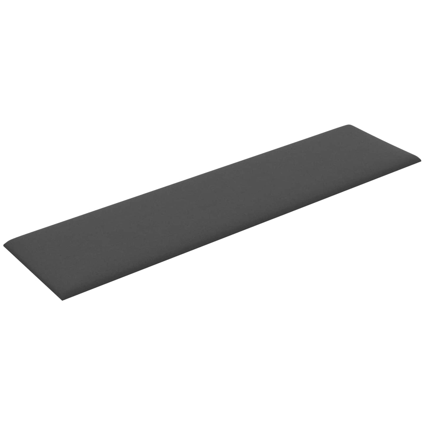 Fali Fejtámla 12 pcs 60 x 15 cm Sötétszürke szövet