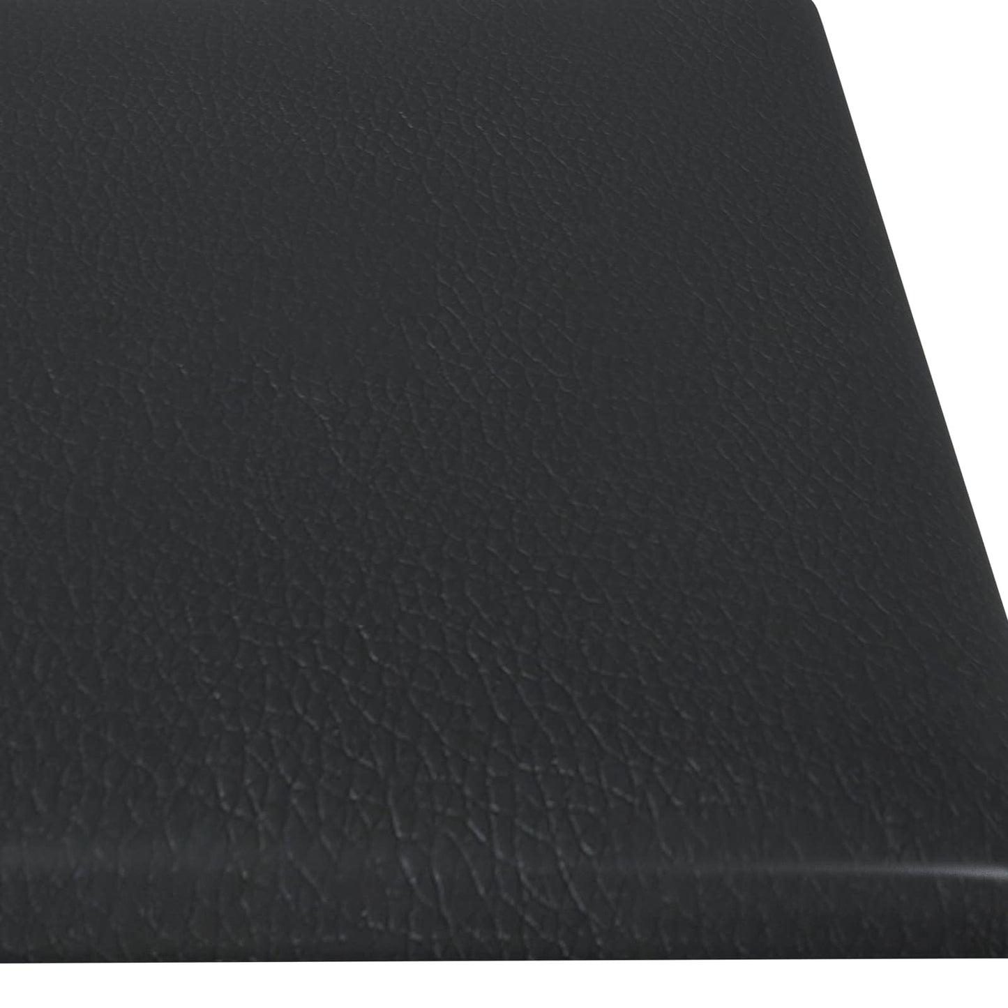 Fali Fejtámla 12 pcs 60 x 15 cm Fekete szövet