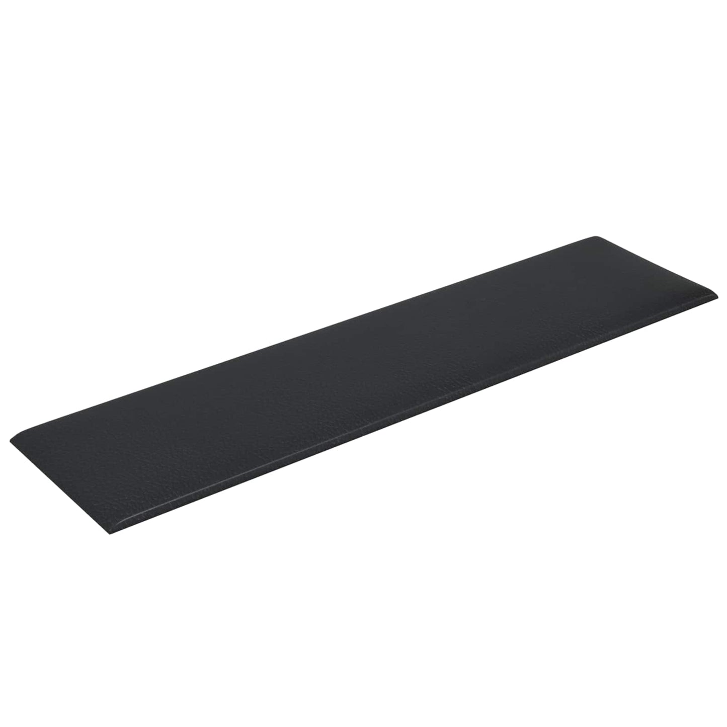 Fali Fejtámla 12 pcs 60 x 15 cm Fekete szövet