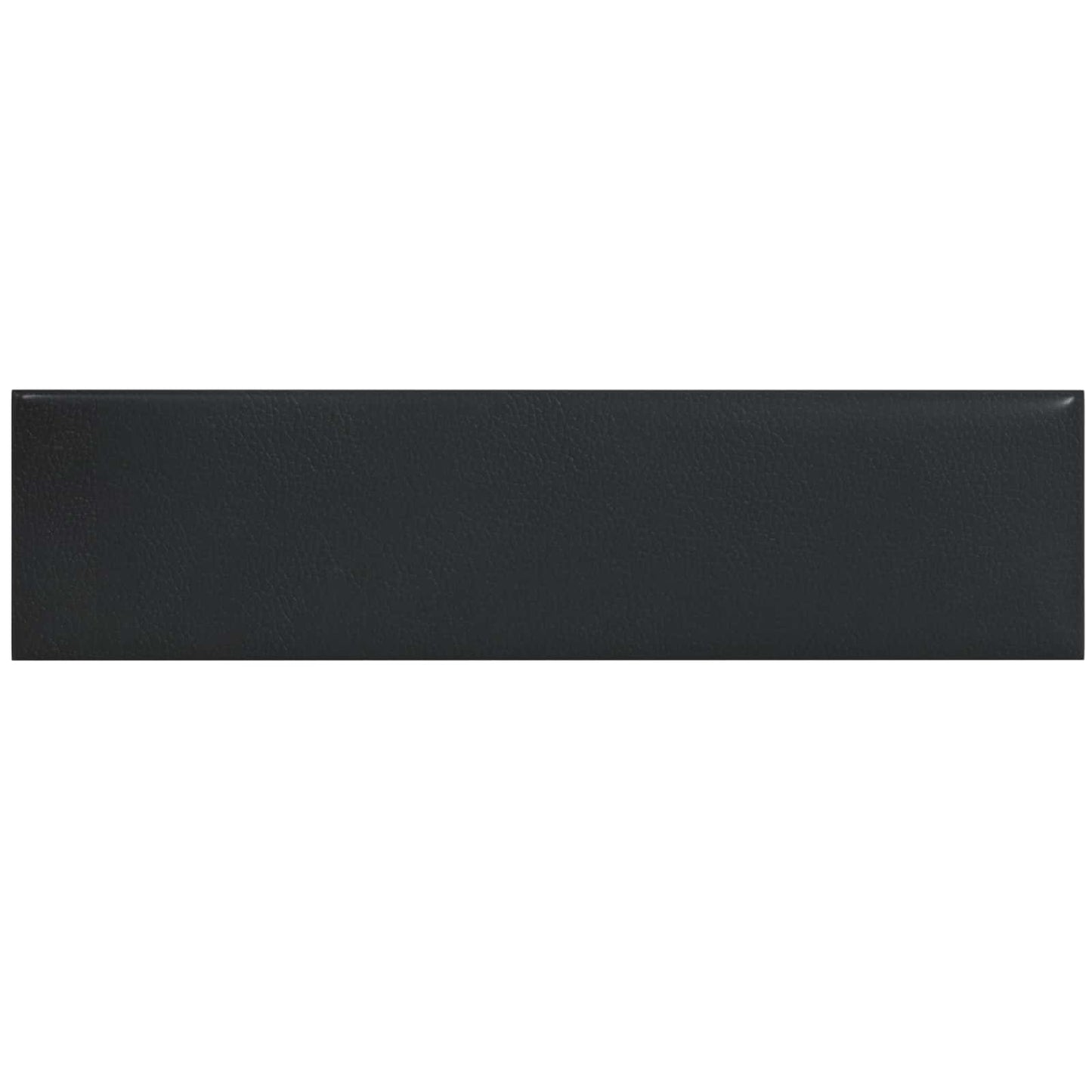 Fali Fejtámla 12 pcs 60 x 15 cm Fekete szövet