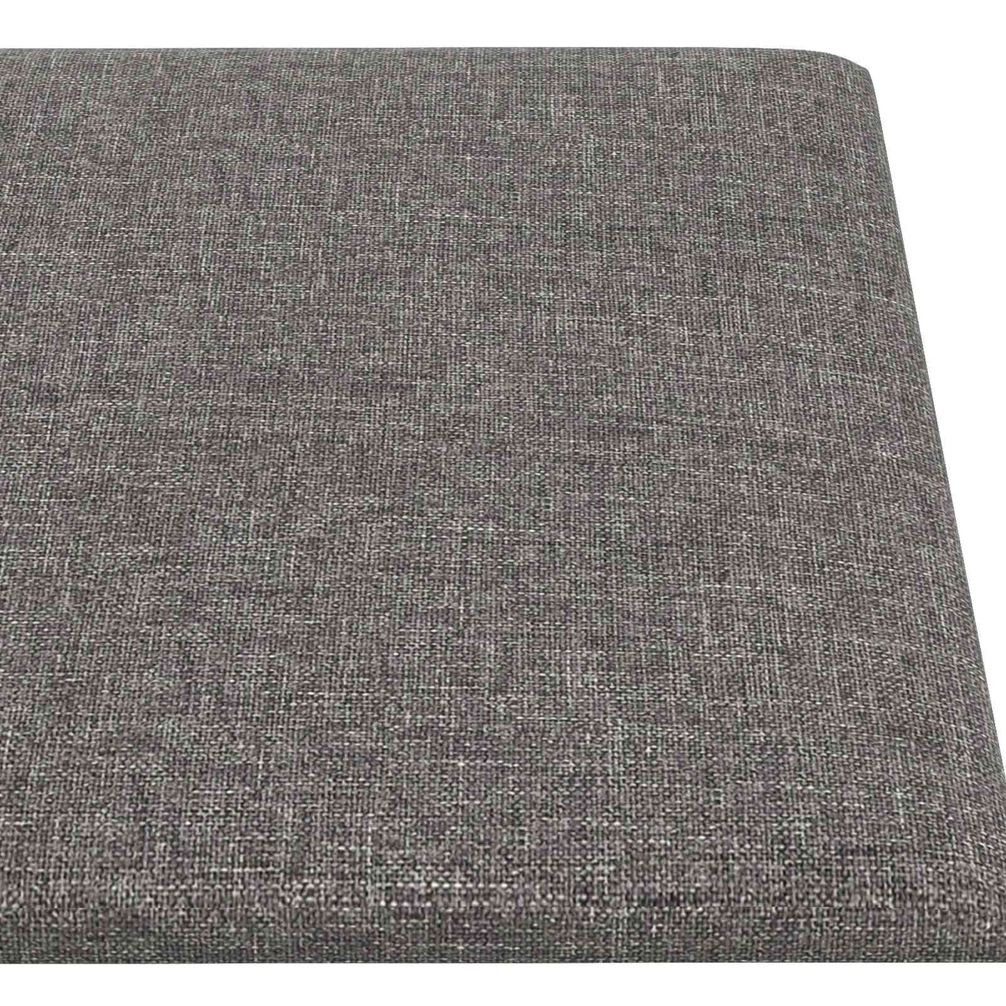 Fali Fejtámla 12 pcs 90 x 15 cm Világosszürke szövet