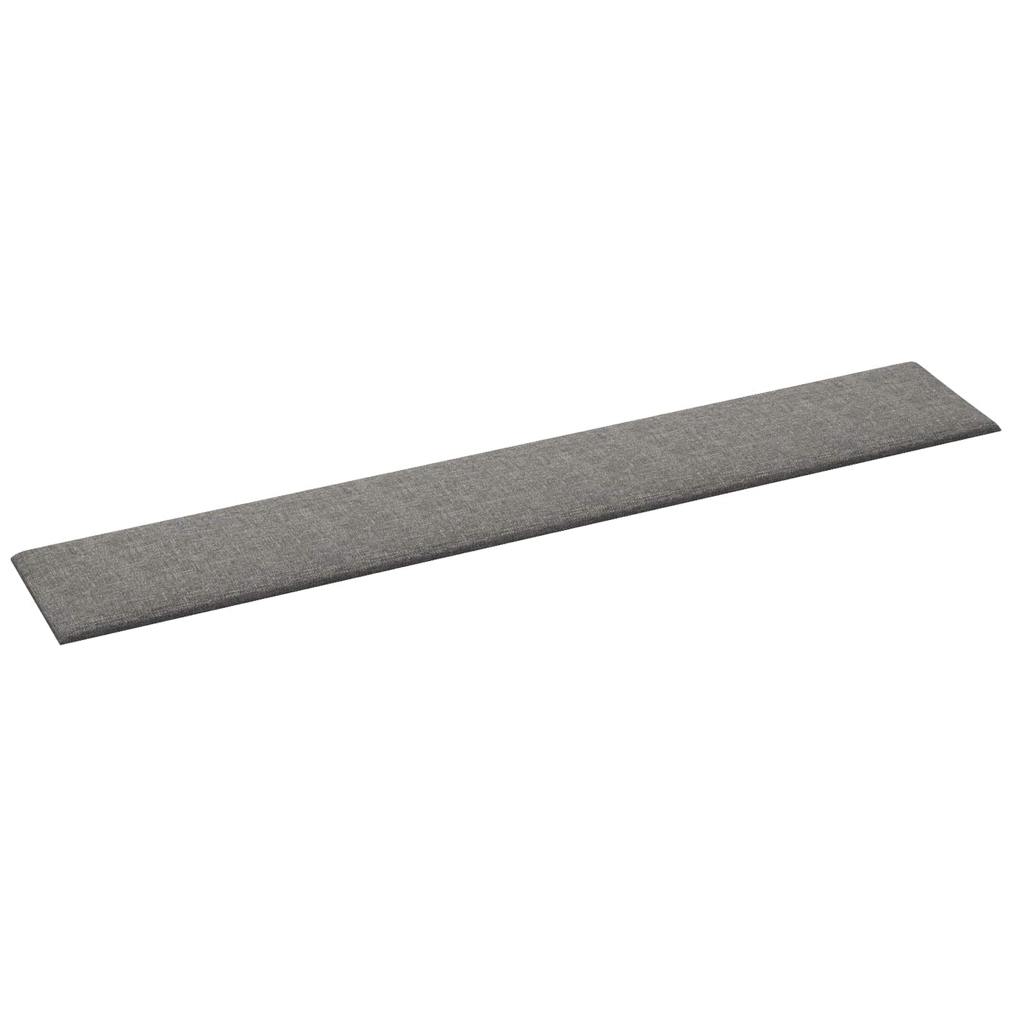 Fali Fejtámla 12 pcs 90 x 15 cm Világosszürke szövet