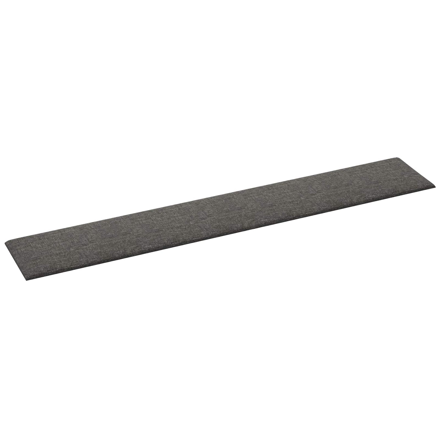 Fali Fejtámla 12 pcs 90 x 15 cm Sötétszürke szövet