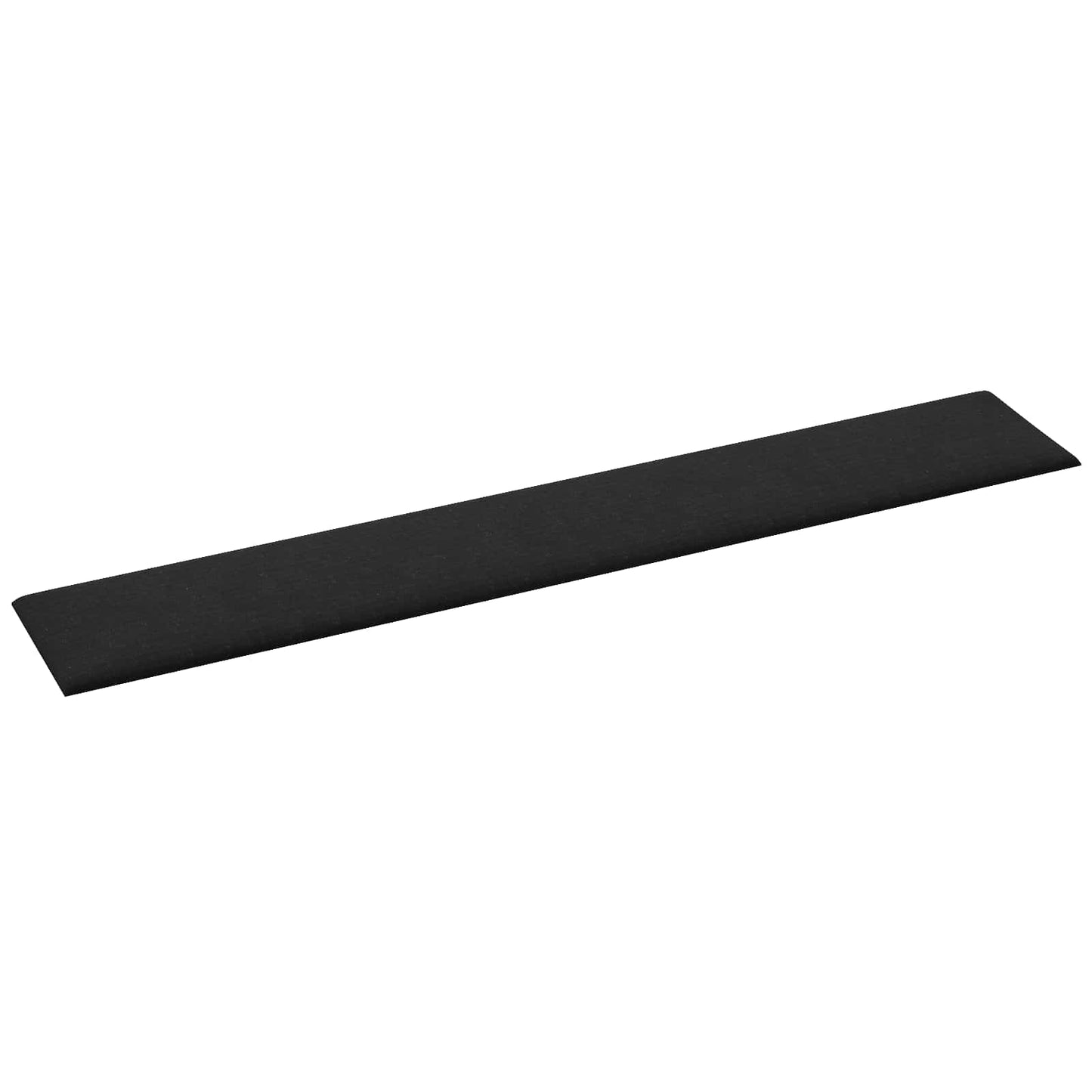 Fali Fejtámla 12 pcs 90 x 15 cm Fekete szövet