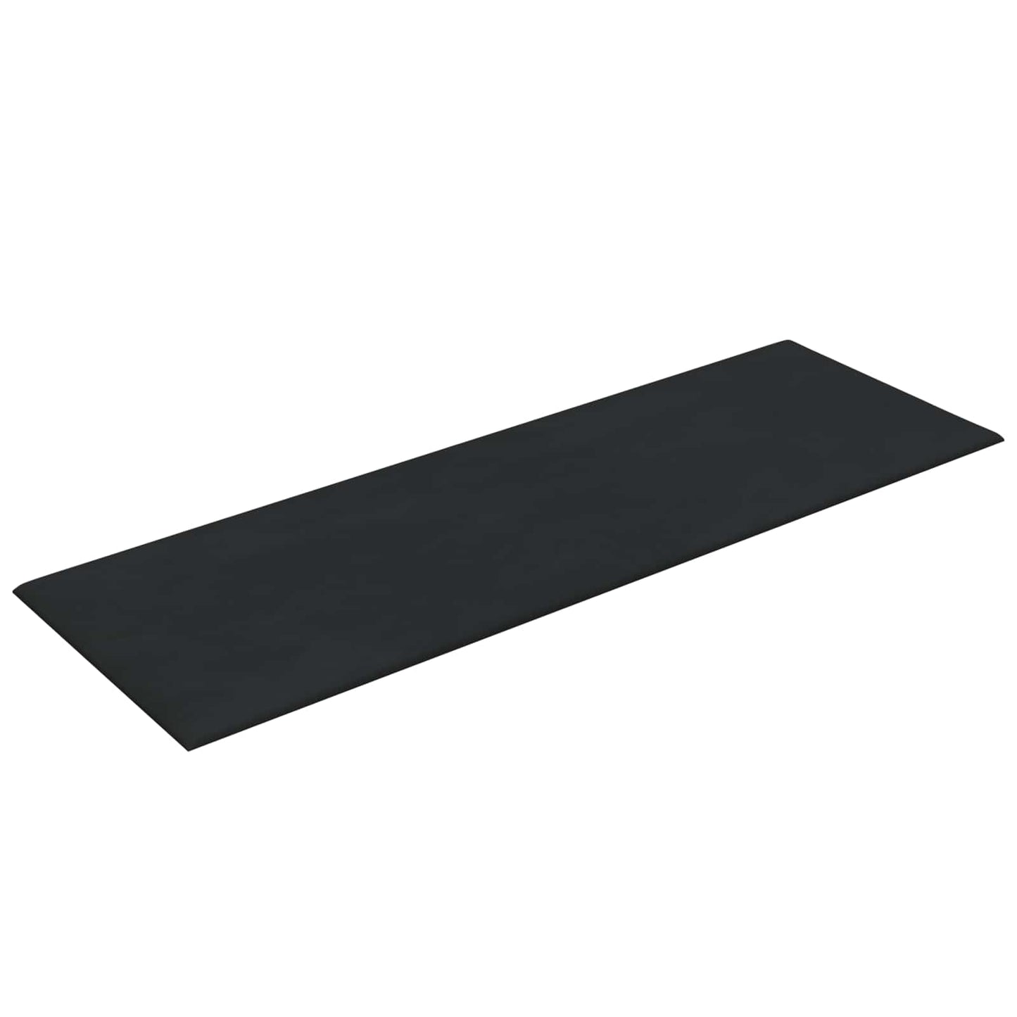 Fali Fejtámla 12 pcs Fekete Bársony