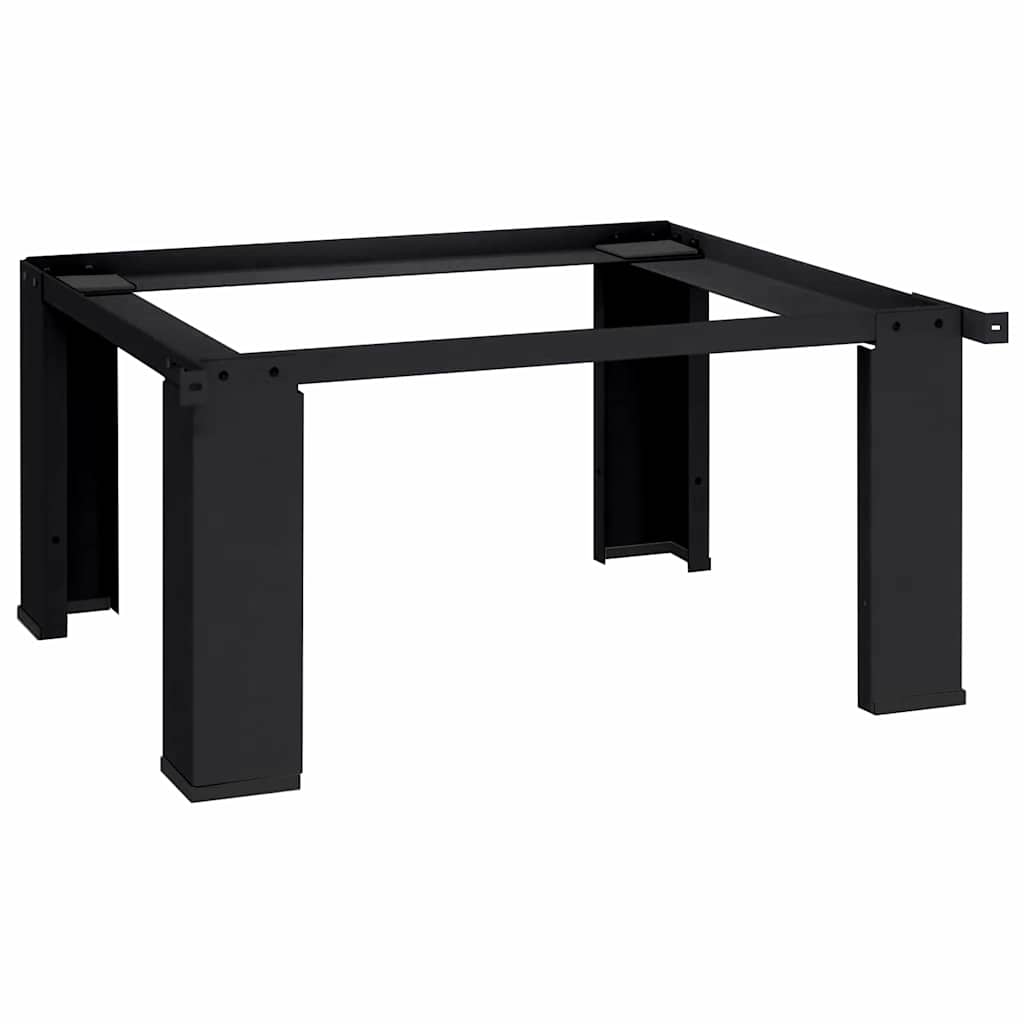 Mosógép Talp Fekete 64 x 55 x 32,5 cm Acél
