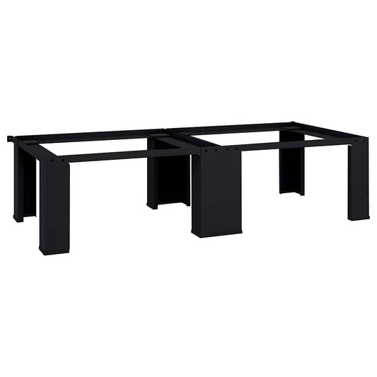 Mosógép Talp 2 pcs Fekete 127 x 54,5 x 32,5 cm Acél