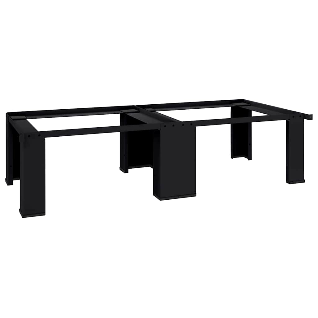 Mosógép Talp 2 pcs Fekete 127 x 54,5 x 32,5 cm Acél