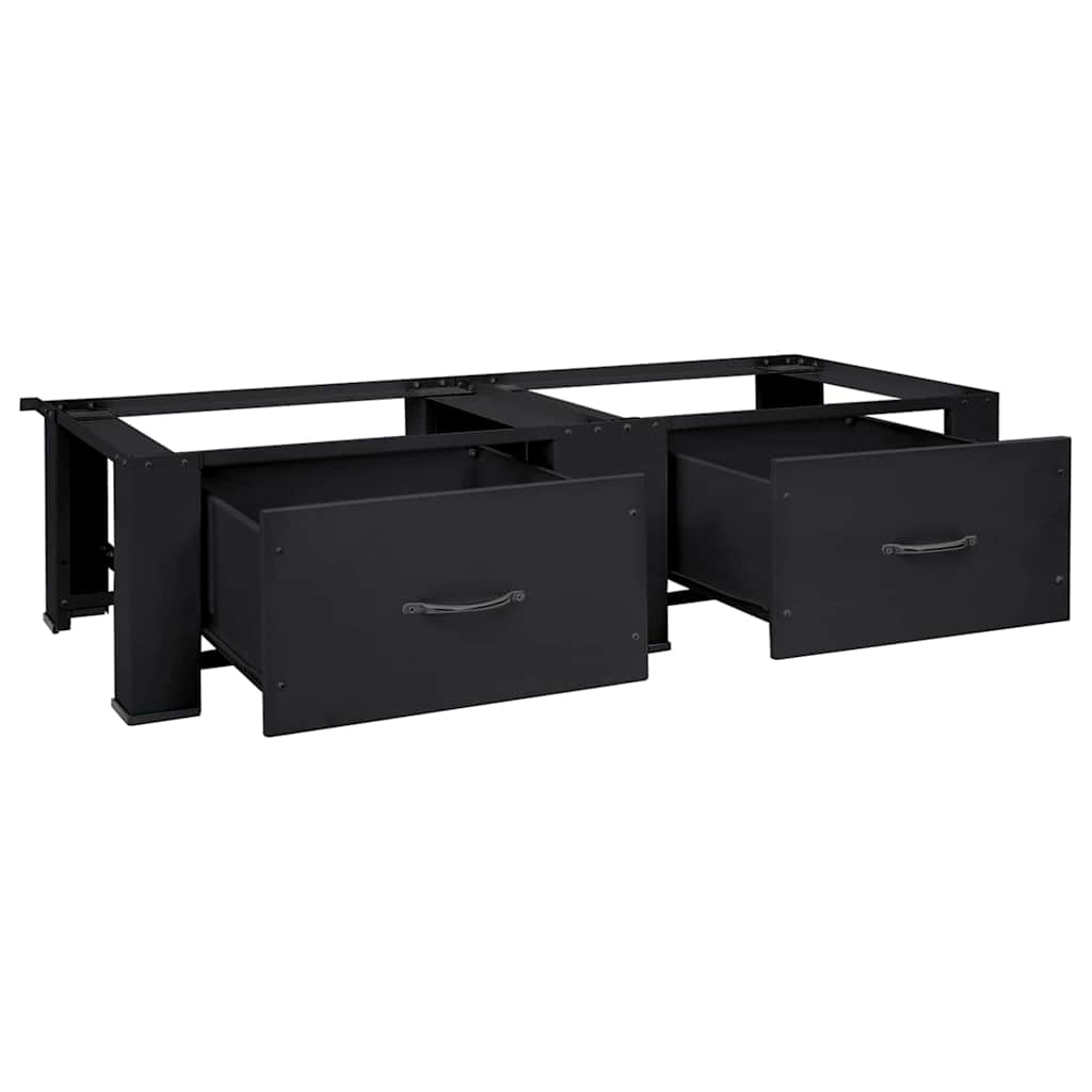 Mosógép Talp 2 pcs Fekete 127 x 54,5 x 32,5 cm Acél