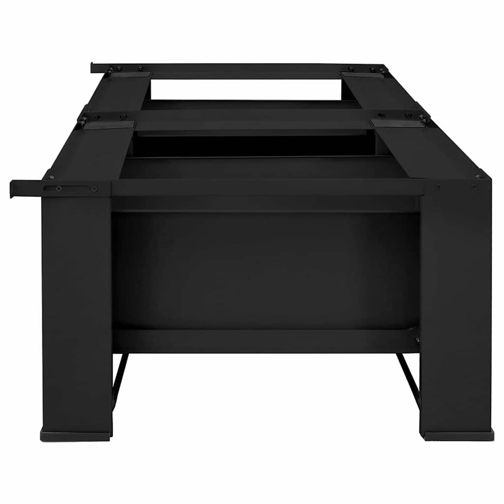 Mosógép Talp 2 pcs Fekete 127 x 54,5 x 32,5 cm Acél