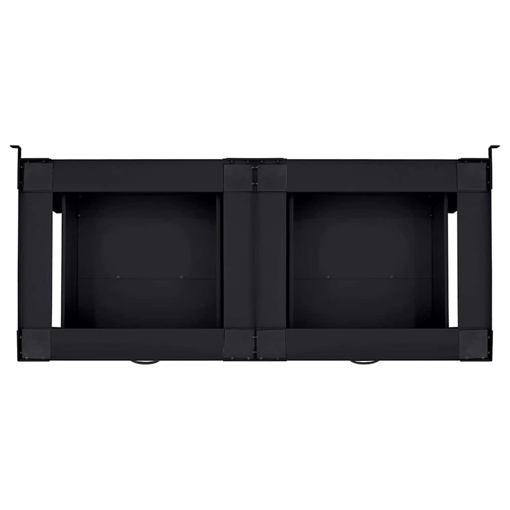 Mosógép Talp 2 pcs Fekete 127 x 54,5 x 32,5 cm Acél