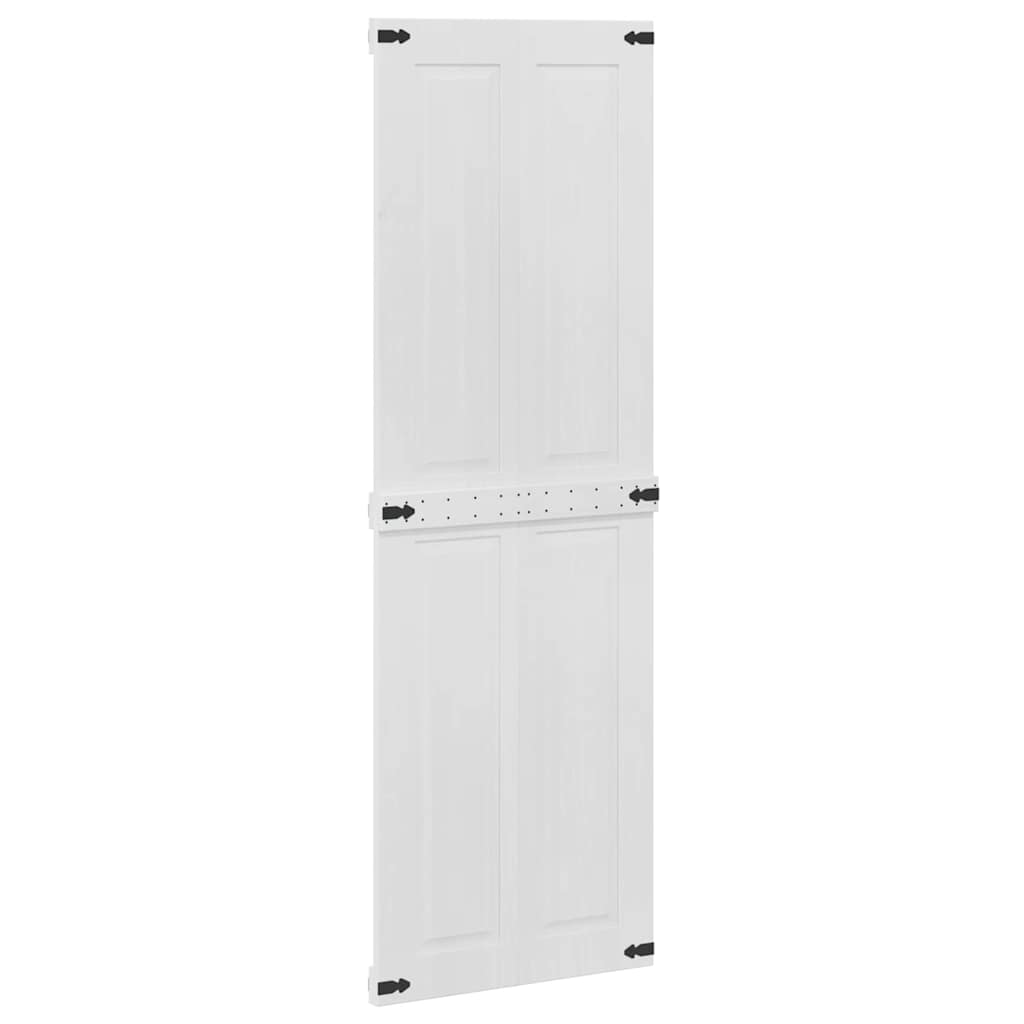 Istállóajtó Corona Fehér 70 x 210 cm Tömör Fenyőfa