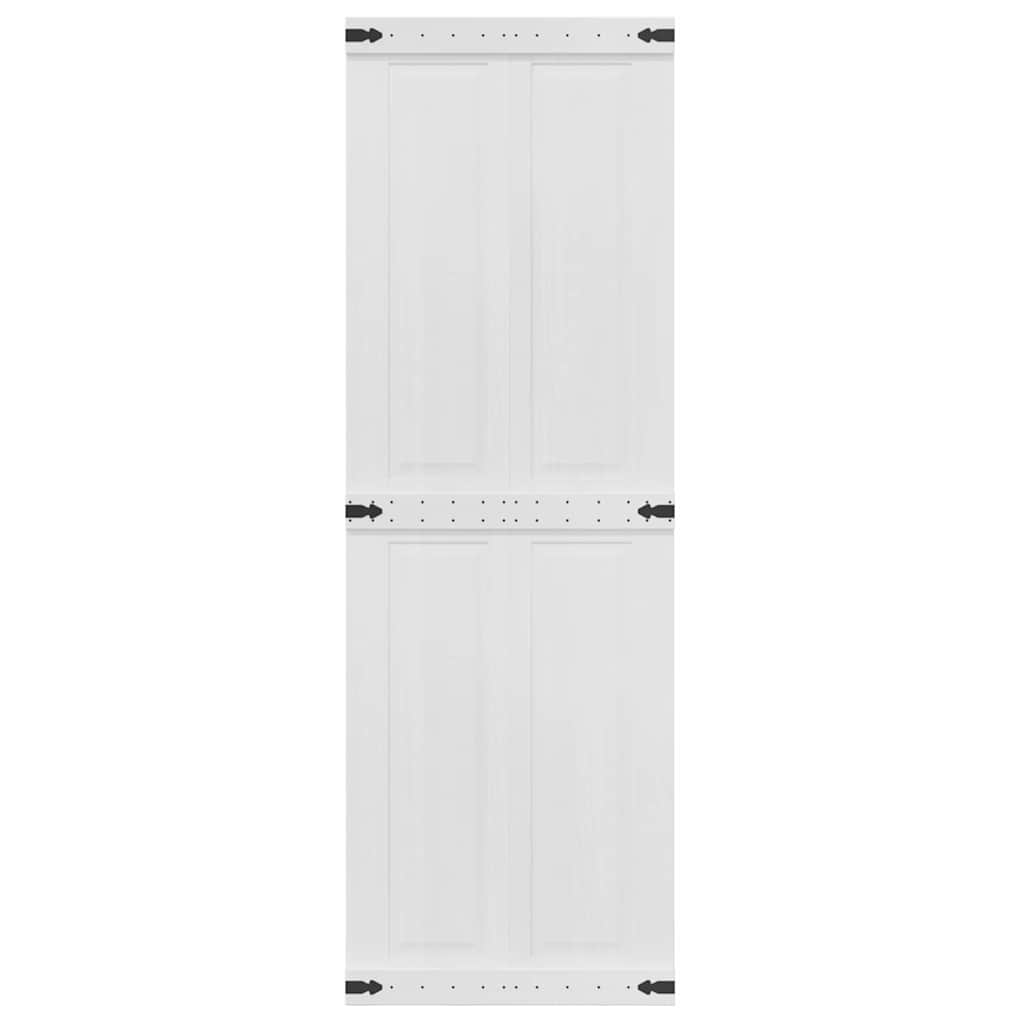 Istállóajtó Corona Fehér 70 x 210 cm Tömör Fenyőfa