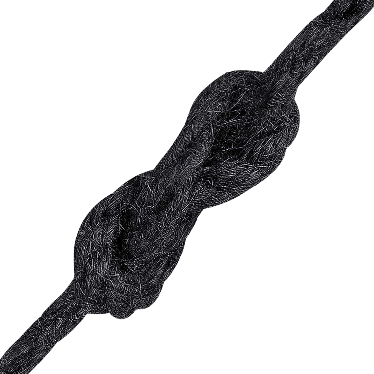 Jutaszál 10 db 2 mm Fekete 100% Tossa kender