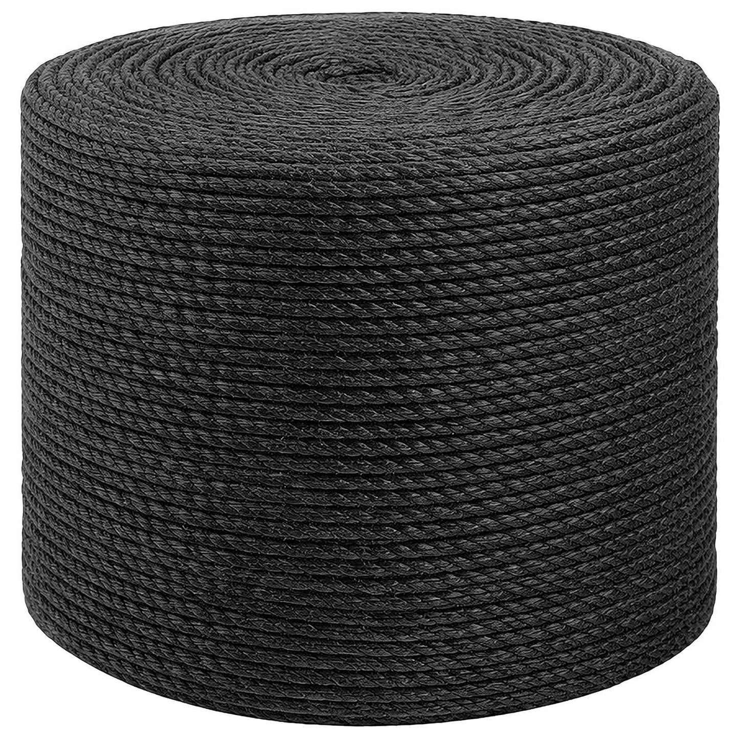 Juta Kötél 6 mm Fekete 100% Tossa kender