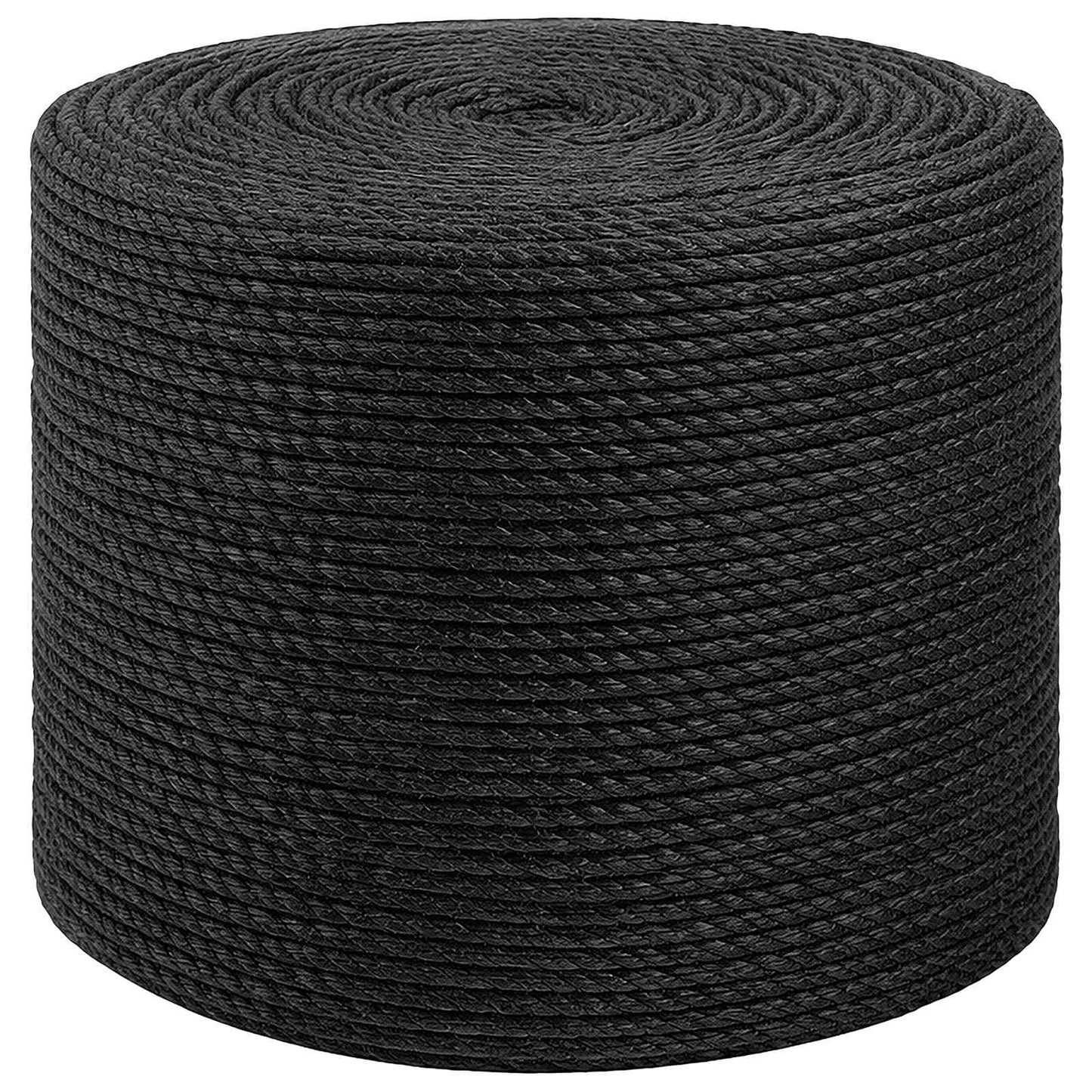 Juta Kötél 8 mm Fekete 100% Tossa kender