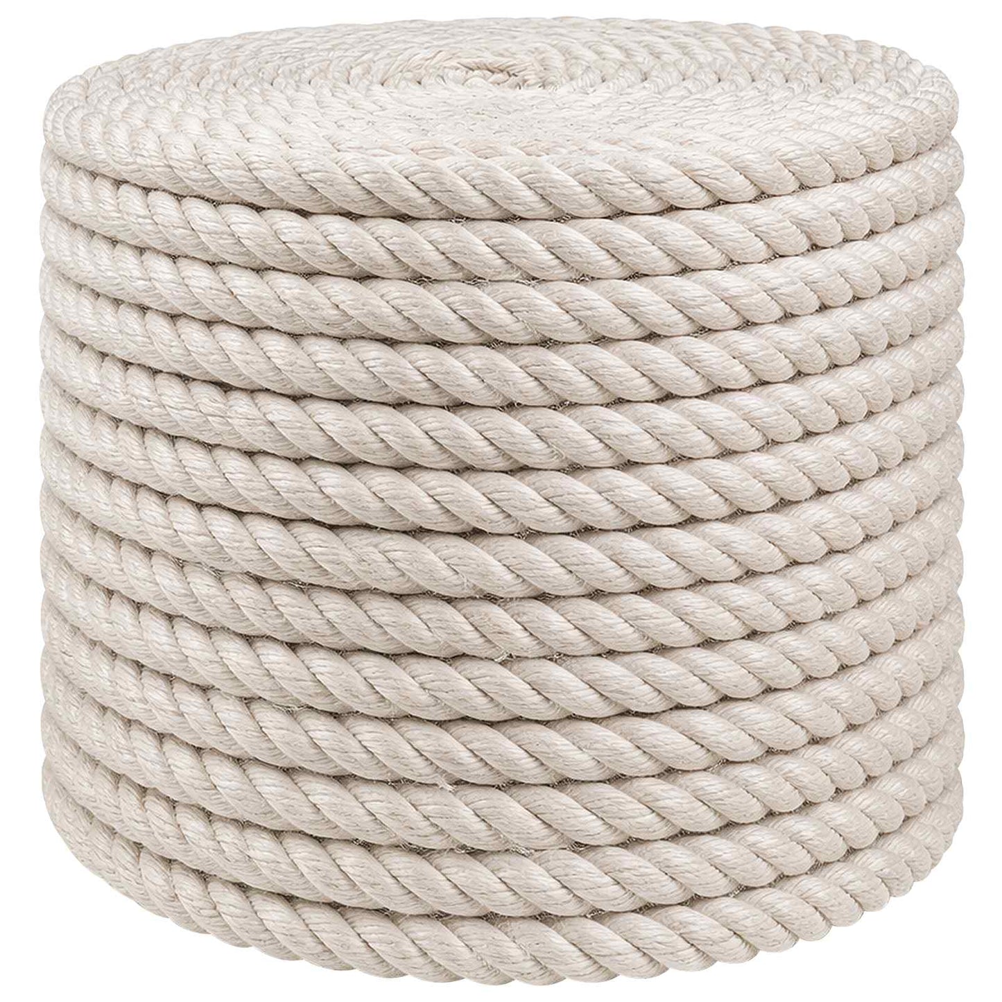 Juta Kötél 14 mm Fehér 100% Tossa kender