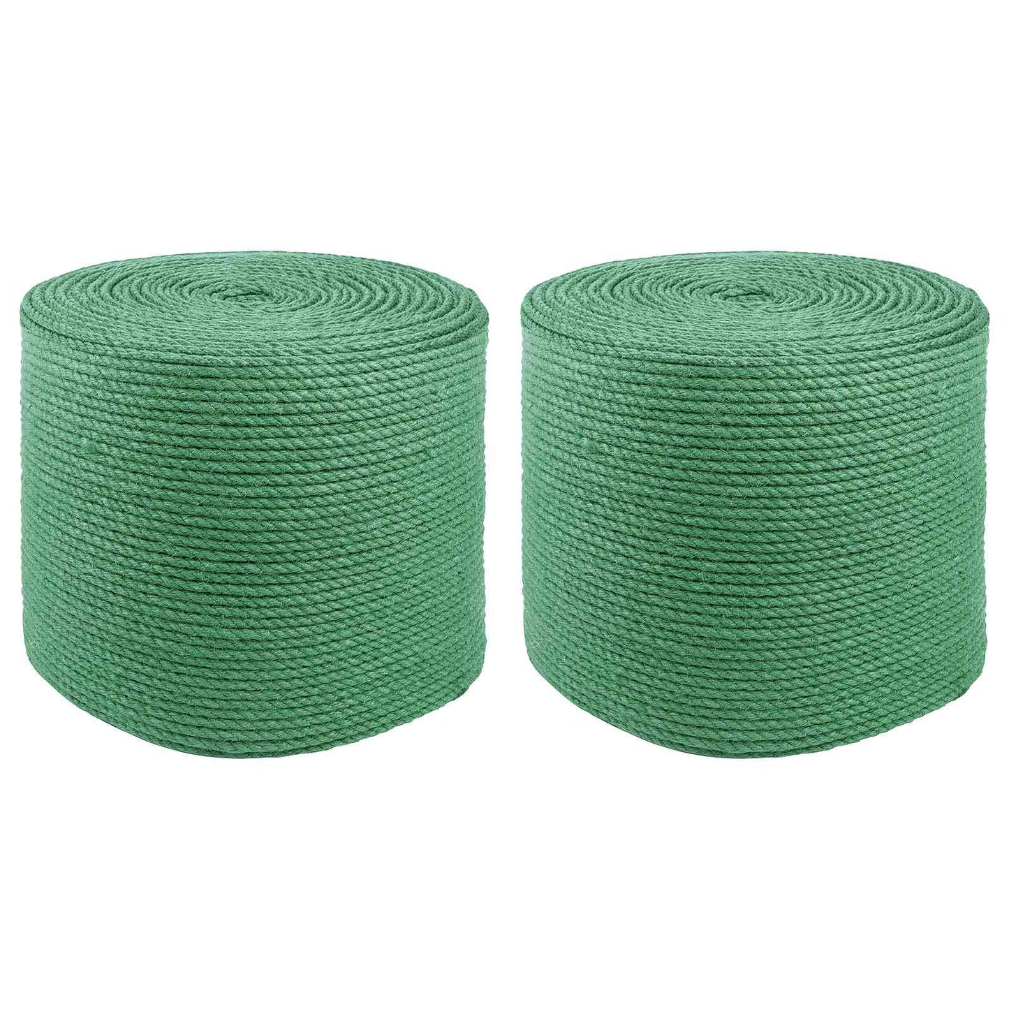 Juta Kötél 2 pcs Zöld 100% Tossa kender