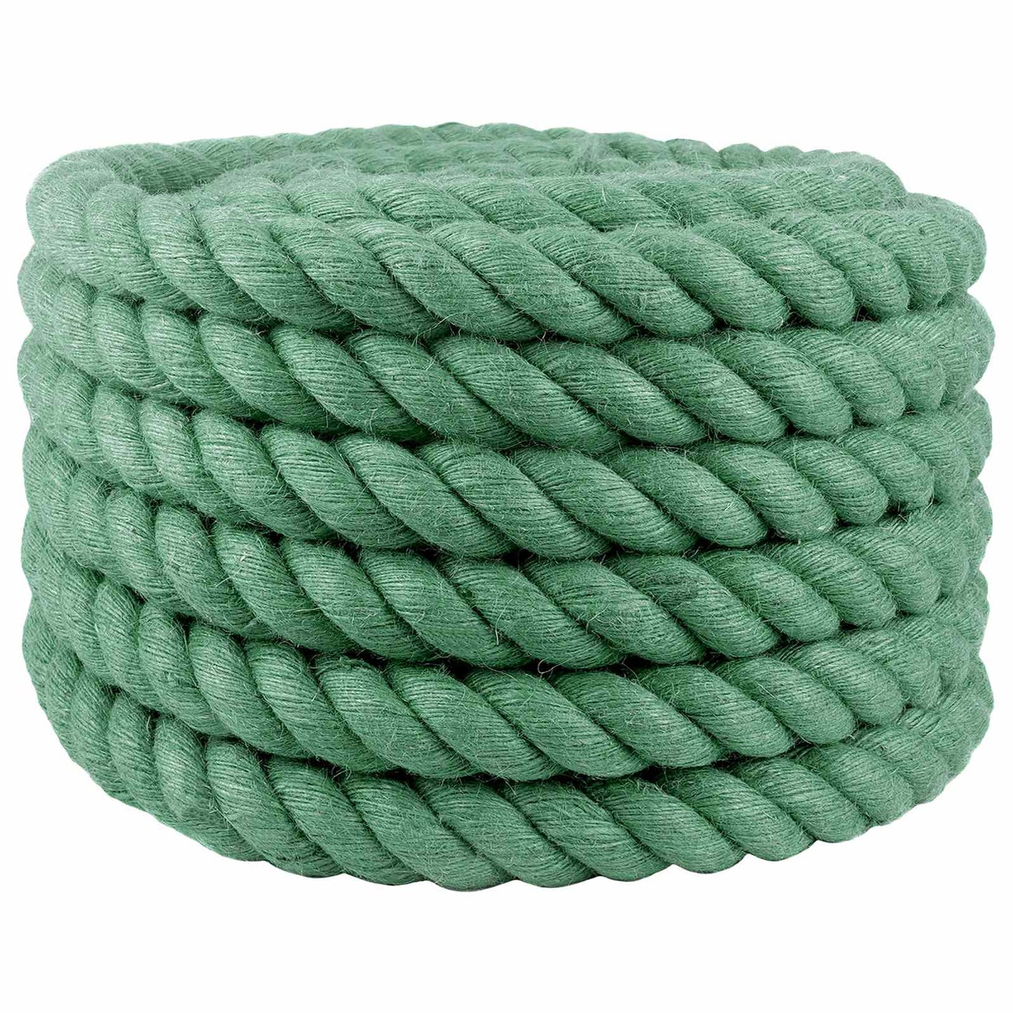 Juta Kötél 36 mm Zöld 100% Tossa kender