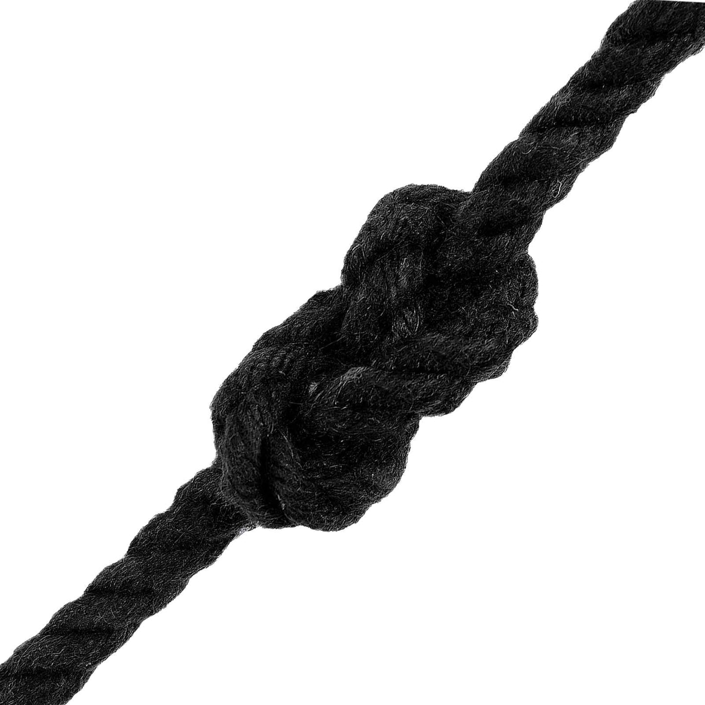 Pamut Zsinór 2 db 2 mm 100 m Fekete 100% Pamut