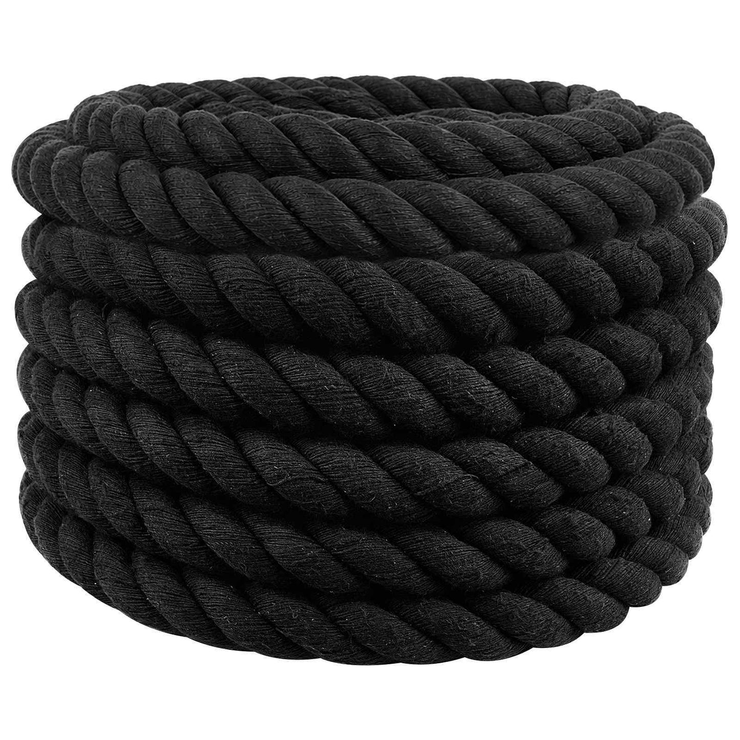 Pamut Kötél 60 mm 5 m Fekete 100% Pamut