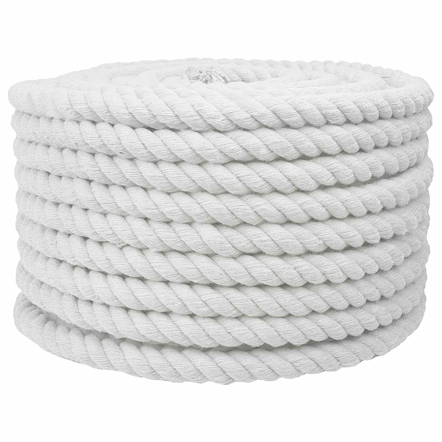 Pamut Kötél 20 mm 100 m Fehér 100% Pamut