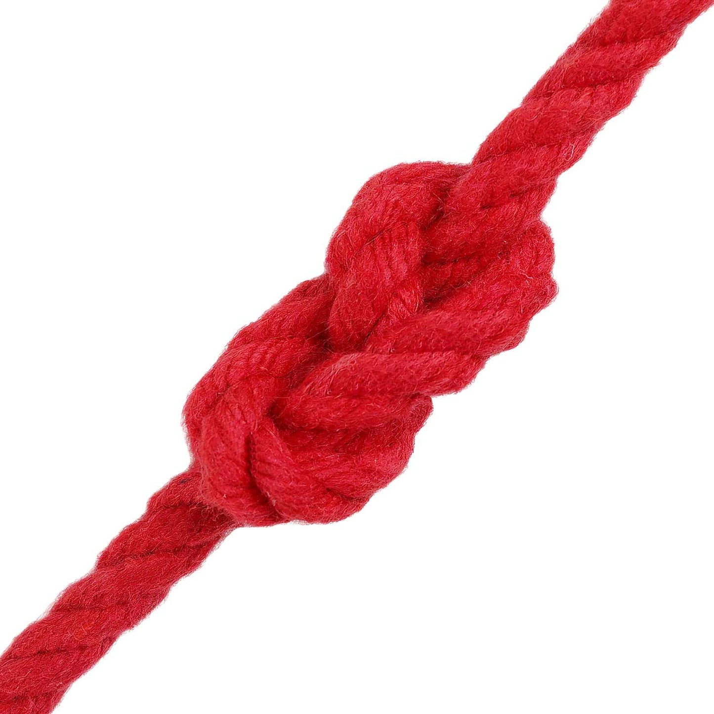 Pamut Zsinór 4 mm 50 m Piros 100% Pamut