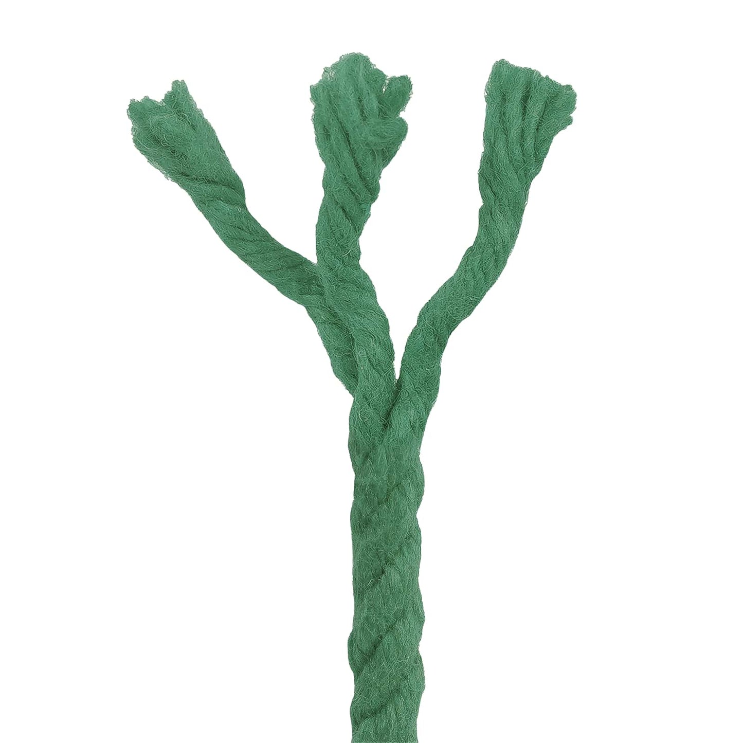 Pamut Kötél 6 mm 25 m Zöld 100% Pamut