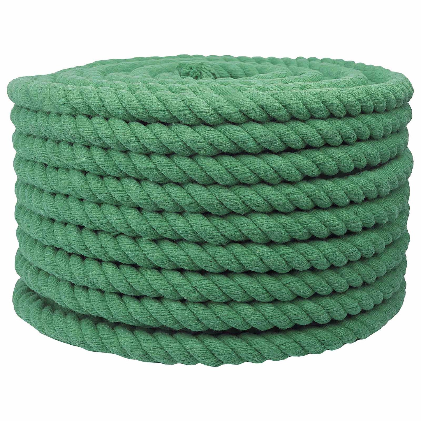 Pamut Kötél 20 mm 25 m Zöld 100% Pamut