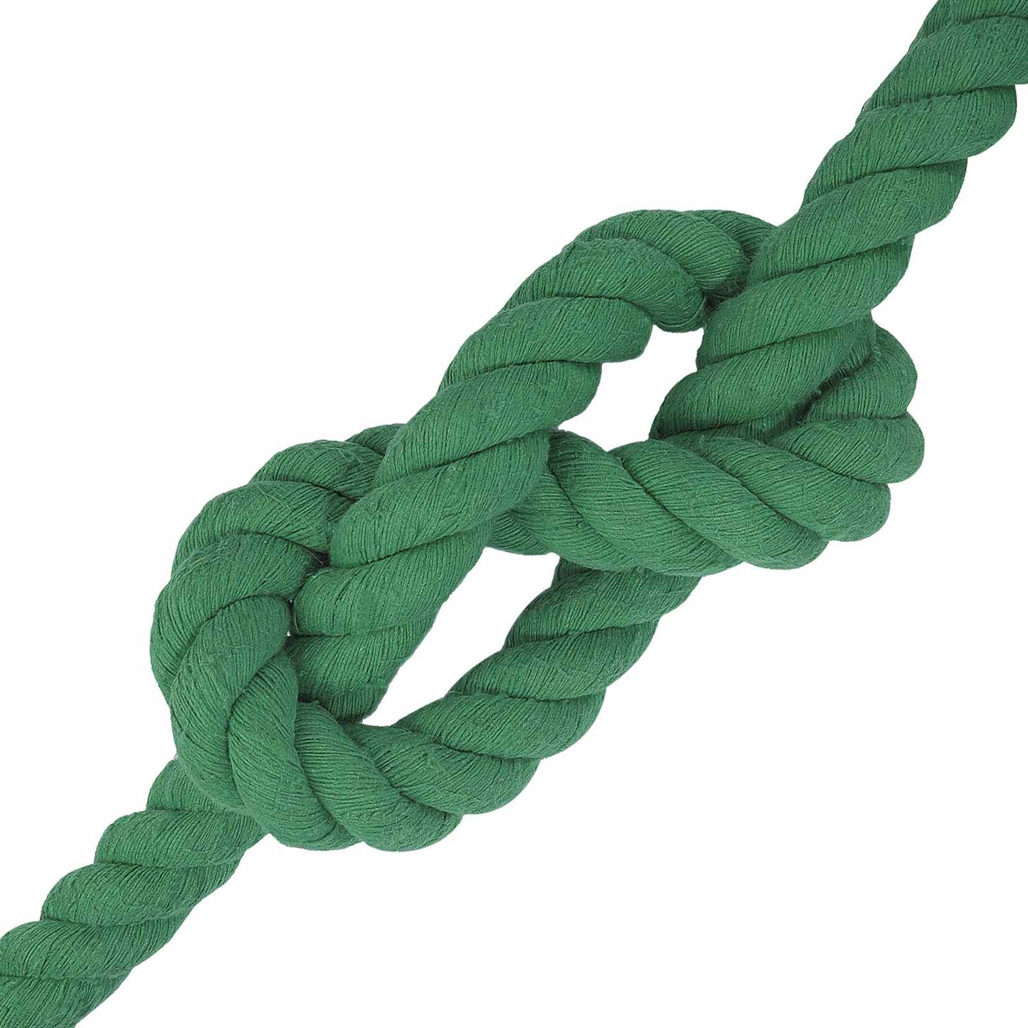 Pamut Kötél 40 mm 5 m Zöld 100% Pamut