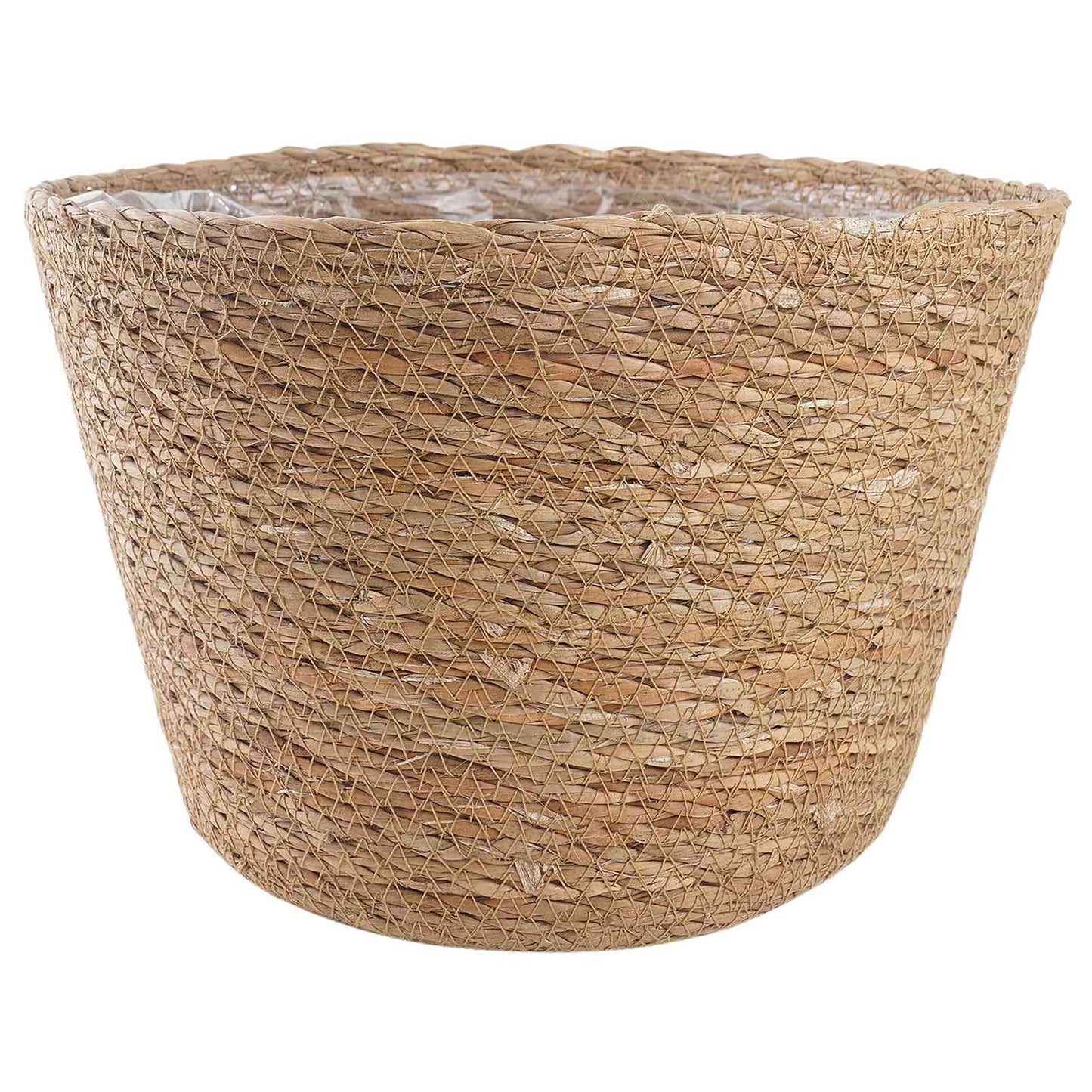 3 db Természetes Ø26 x 19 cm 100% Tengeri fű