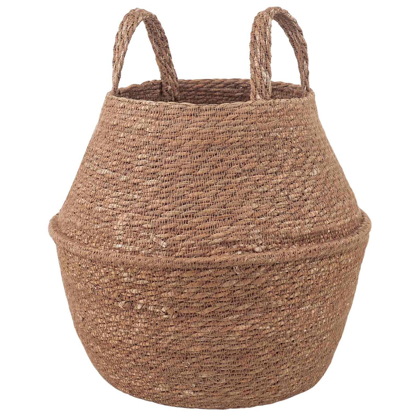 Kézi növényedény Természetes Ø 22 x 20 cm 100% Tengeri fű