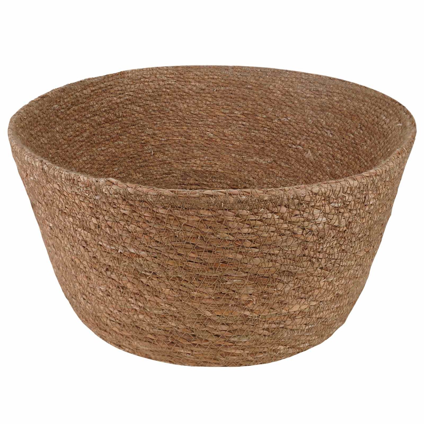 Kézi növényedény Természetes Ø 22 x 20 cm 100% Tengeri fű