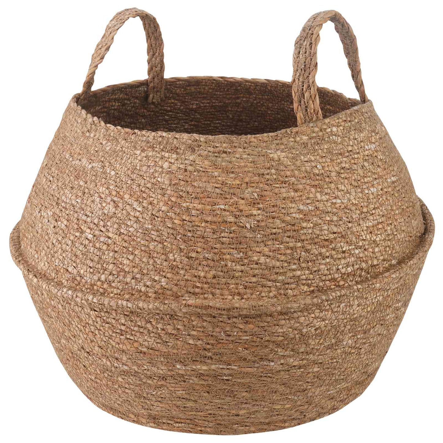 Kézi növényedény Természetes Ø 45 x 36 cm 100% Tengeri fű
