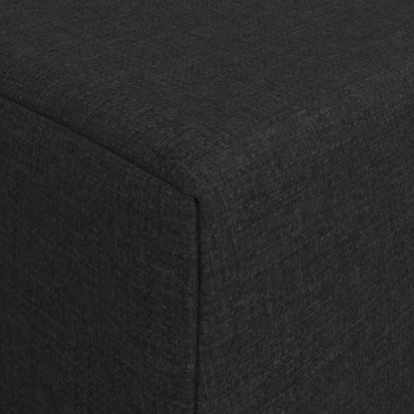 Összecsukható kanapéágy Fekete 200 x 70 x 10 cm Szövet